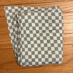 Solly baby nursing cover - Sage Cheque